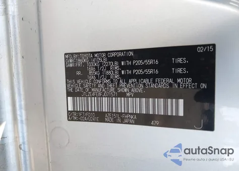 2015 Scion Xb из США, поврежденный, VIN JTLZE4FE8FJ071571